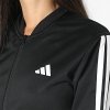 Adidas komplet dresowy czarny damski spodnie bluza 